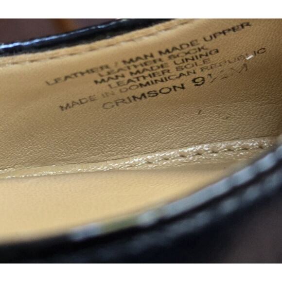 ANTONIO MELANI STRAPPY HEELS "CRIMSON" ANKLE STRAP 9.5 M BLACK - Picture 10 of 10